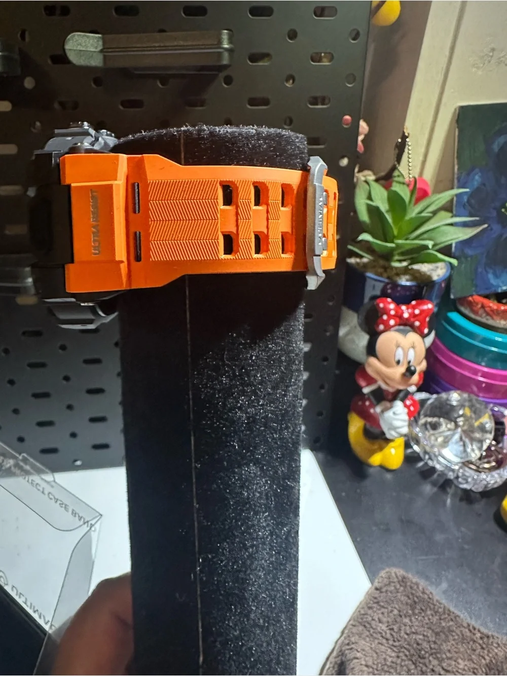 Shield Protect Case Band for Apple Watch - Black & Orange